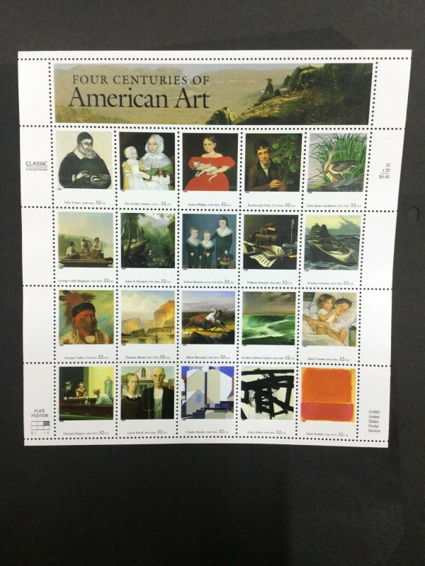 MOMEN: US STAMPS #32c SHEET MINT OG NH LOT #41711