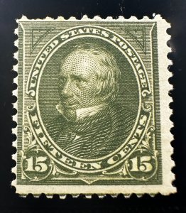 US Scott #284 F M DOG pulled perf