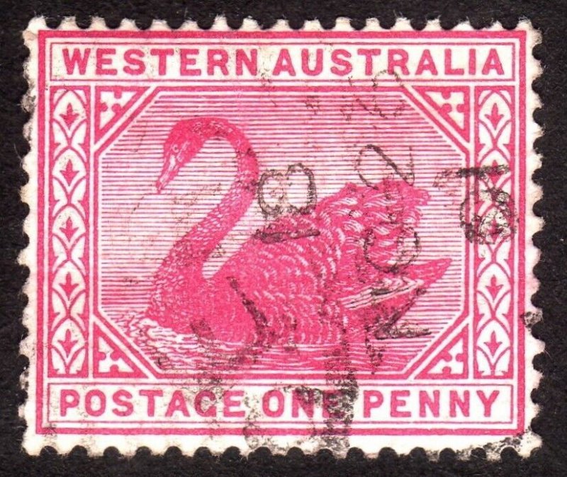 1899, Western Australia 1p, Used, Sc 73, Sg 112