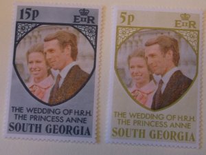 South Georgia 37-8 MNH Royalty Topical Cat $0.75