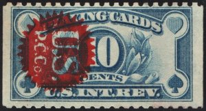 SC#RF23 10¢ Playing Card Stamp: Precancel U.S.P.C.Co. (1929) Used