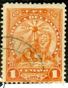 Paraguay, Scott #91, Used