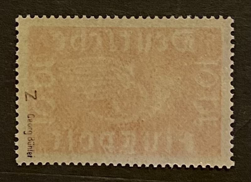 [AG] Germany 1919 Airmail Sc #C1 Mi 111Z RARE Signed BPP Mint *NH* Mi-CV 482$