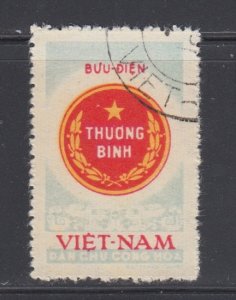 North Vietnam  M1   cto, unhinged    cat $4.50