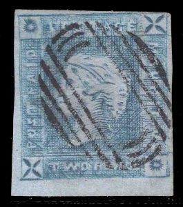 MOMEN: MAURITIUS SG #38 1859 USED £1,400 LOT #66387