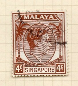 Malaya Singapore 1948-52 Early Issue Fine Used 4c. NW-197216