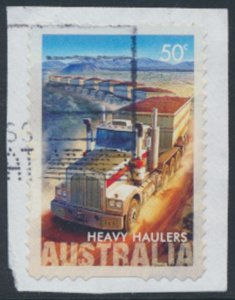 Australia  SG 2974b SC# 2851 Used SA Heavy Haulers see details & scan    