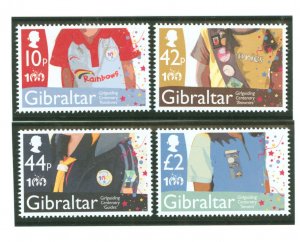 Gibraltar #1247-1250 Mint (NH) Single (Complete Set)