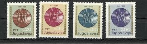 YUGOSLAVIA - MNH SET-20 YEARS OF UPRISING IN YUGOSLAVIA - 1966.