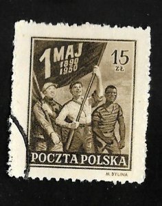 Poland 1950 - U - Scott #473