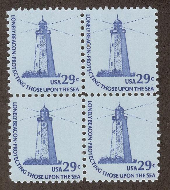 UNITED STATES SC# 1605 F-VF MNH 1978 Block of 4