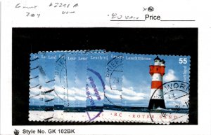 Germany, Postage Stamp, #2291A (8 Ea) Used, 2004 Lighthouse (AE)