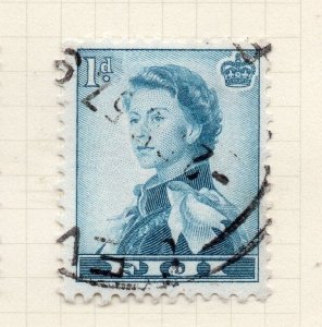 Fiji 1954 Early Issue Fine Used 1d. 280488