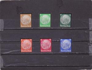 Germany 436-441 Mint Hinged 