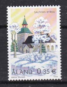 Finland-Aland Isls. 195 MNH 2002 Church