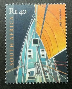 South Africa Round The World Yacht Race 2001 Games Sport Transport (stamp) MNH