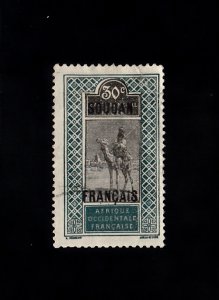 French Sudan Scott #33 Used Note