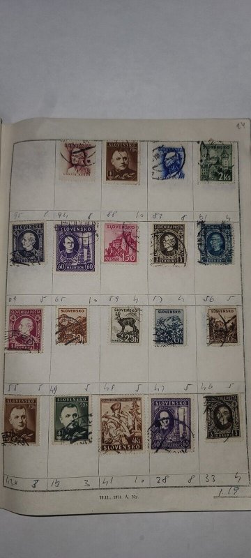 Dealer Stamp Approval Book(Czechoslovakia, Denmark, Finland, France)