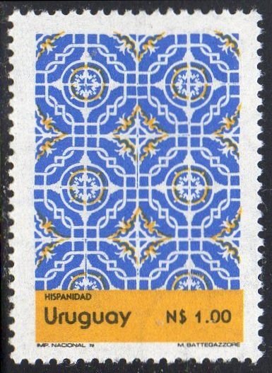 Uruguay 1978 Hispanidad MNH