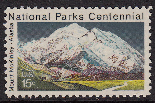 U.S. #1454 National Parks Centennial 15c Single, MNH.