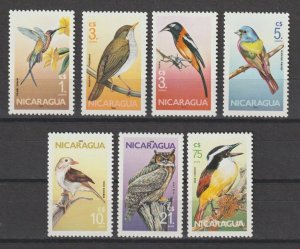 NICARAGUA 1986/ SG 2724/30 MNH