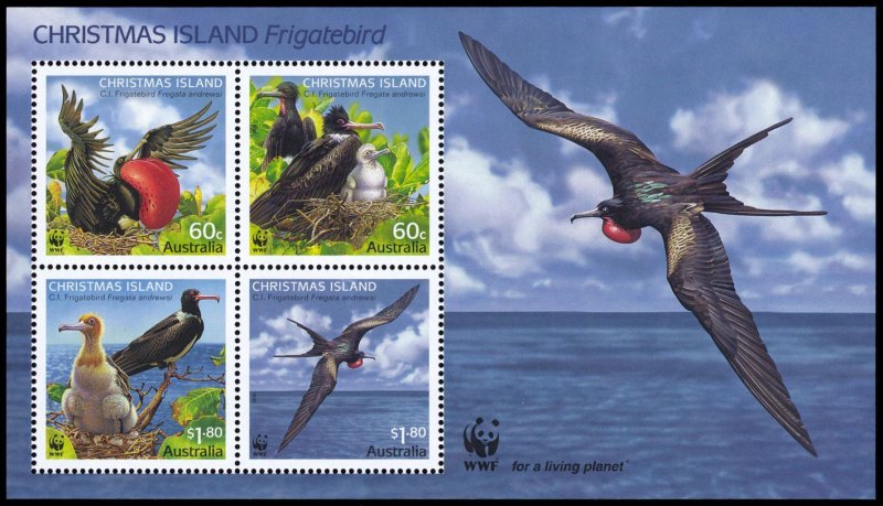 Christmas Island WWF 2010 Scott #488c Mint Never Hinged