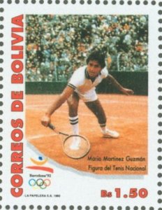 Bolivia 1992 MNH Stamps Scott 851 Sport Olympic Games Tennis