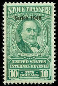 momen: US Stamps #RD201 Revenue Mint OG XF+