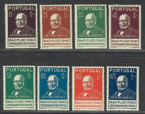 $Portugal Sc#595-602 M/NH/VF, complete set, Cv. $75