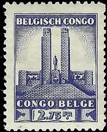 BELGIAN CONGO   #181 MH (3)