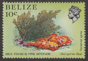 Belize stamp, Scott#705,  mint,  never hinged, 10C,  sponge