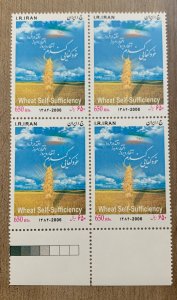 Iran 2006, wheat self sufficiency