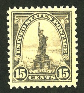 U.S. #566 MINT OG NH