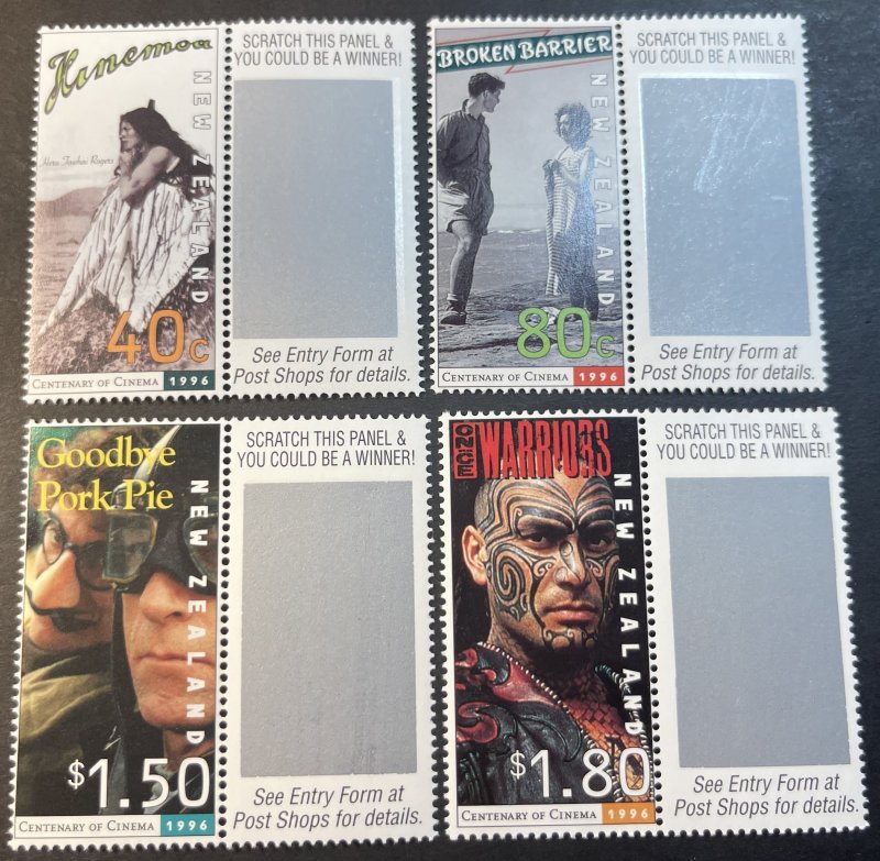 NEW ZEALAND # 1379-1382-MINT/NEVER HINGED---COMPLETE SET---1996