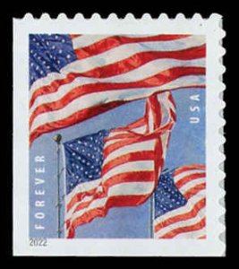 USA 5659 Mint (NH) US Flags APU Booklet Forever Stamp