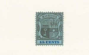 Mauritius, Postage Stamp, #108 Wmk 2 Mint LH, 1895, JFZ