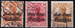 GERMANY REICH Besetzung [Polen] MiNr 0006 ex ( O/used ) [01]