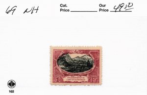 LIECHTENSTEIN   69    MNH