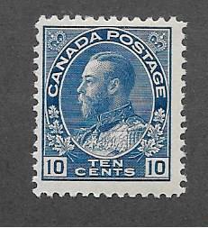 Canada  Scott #117  Mint H Scott CV $45.00