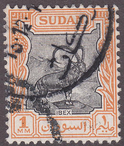 Sudan 98  Nubian Ibex 1951