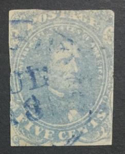 MOMEN: US CSA #4b IMPERF USED $220 #22284