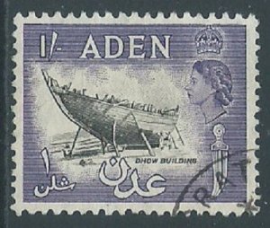 Aden, Sc #55A, 1sh Used