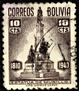 BOLIVIA #270, USED - 1941 - BOLIVIA074