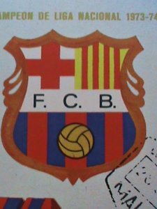 ​GUINEA EQUATORIAL-WORLD CUP SOCCER CHAMPIONSHIP-BARCELONA- IMPERF CTO S/S VF