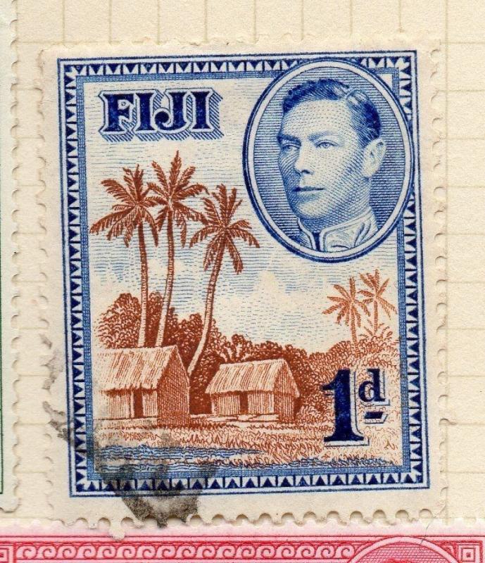 Fiji 1938 Early Issue Fine Used 1d. 134371