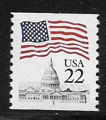 2115C Flag coil single MNH