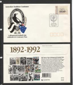 Australia - FDC - with Scott -1249 Stamp - Collingwood Centenary