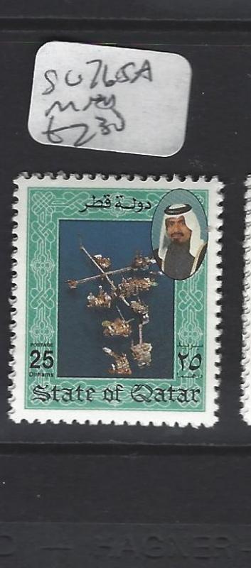 QATAR  (PP1906B)   25 DH  SG 765A     MNH