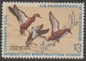 U.S. Scott #RW38 Duck Stamp - Used Single