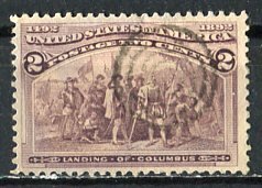 U.S.A.; 1893; Sc. # 231;  Used Single Stamp